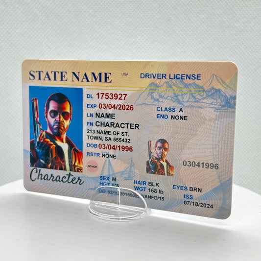 GTA Inspired Driver License