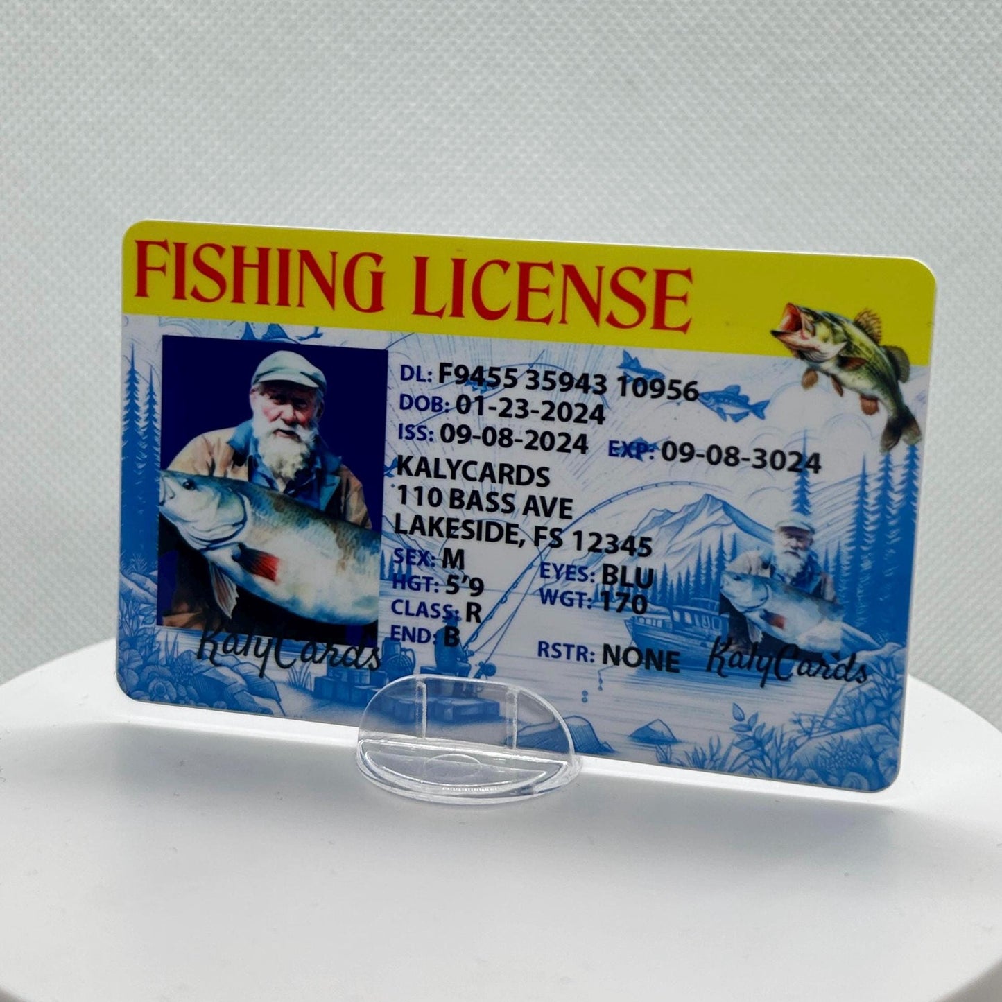 Fishing Custom License