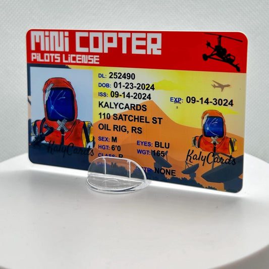 Rust Mini Copter License