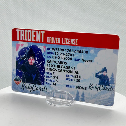 Apex Legends Custom Driver License